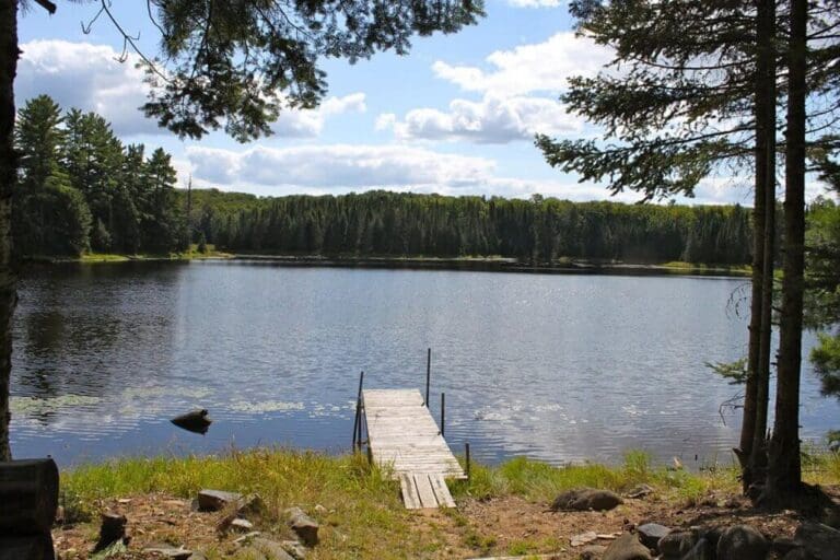 View of Wolf Lake From Wolf Cabin